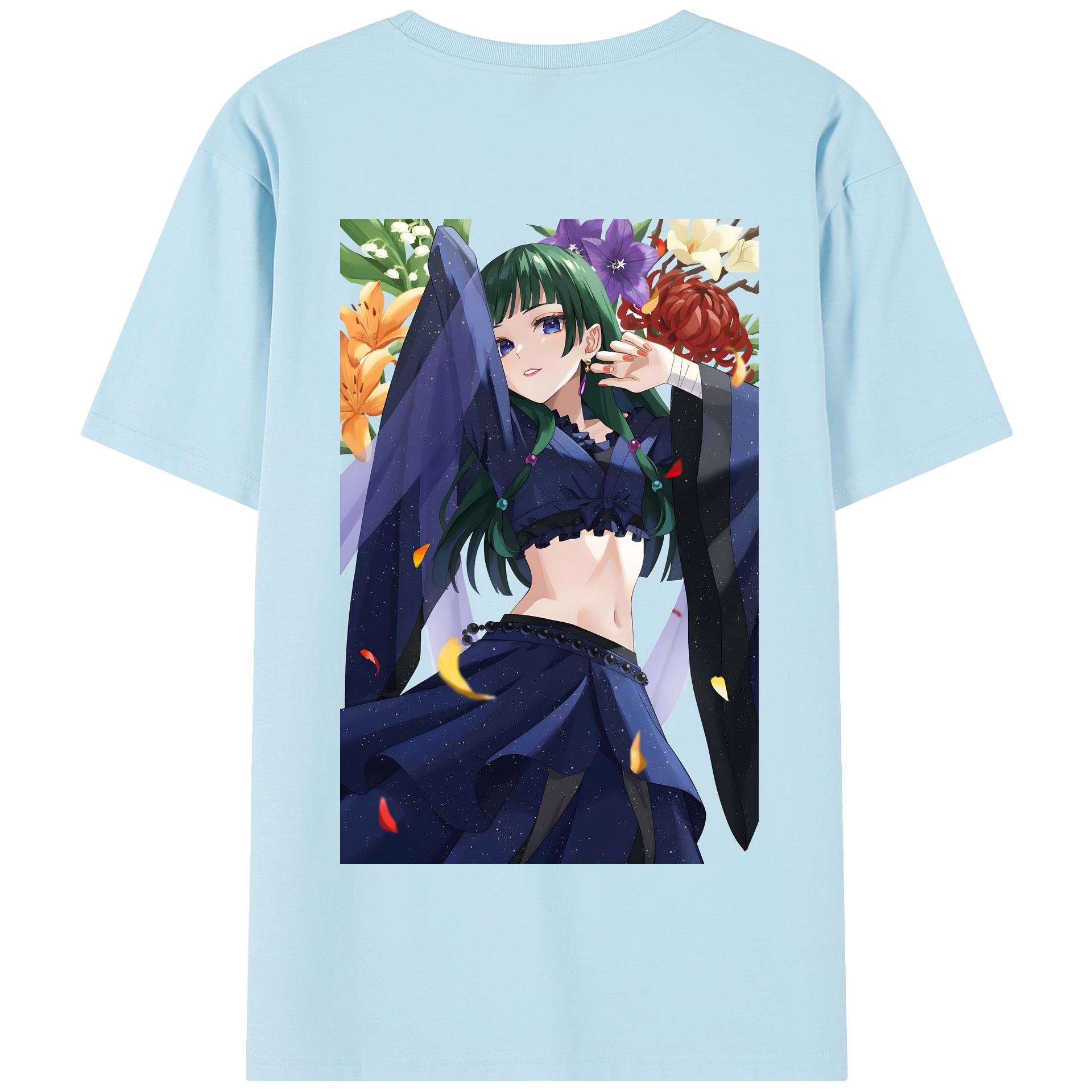 （画像用） 薬屋のひとりごと The Apothecary Diaries 綿100％半袖Tシャツ（背面プリント）